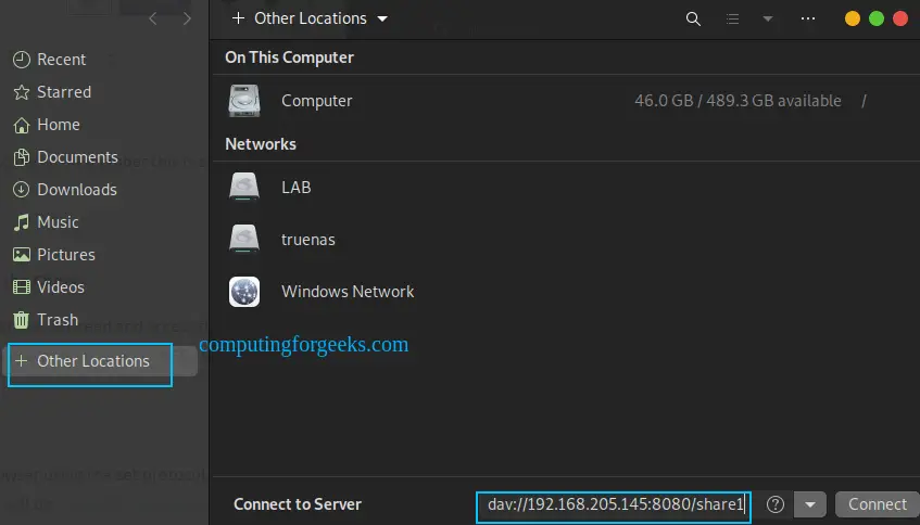 Create and Use Samba NFS WebDAV Shares on TrueNAS 27