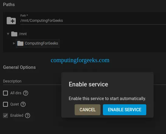 Create and Use Samba NFS WebDAV Shares on TrueNAS 8
