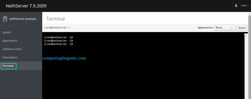 How To Install NethServer 7 on CentOS 7 / from ISO 18 How To Install NethServer 7 on CentOS 7 and from ISO 13