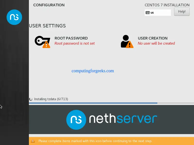 How To Install NethServer 7 on CentOS 7 / from ISO 9 How To Install NethServer 7 on CentOS 7 and from ISO 7