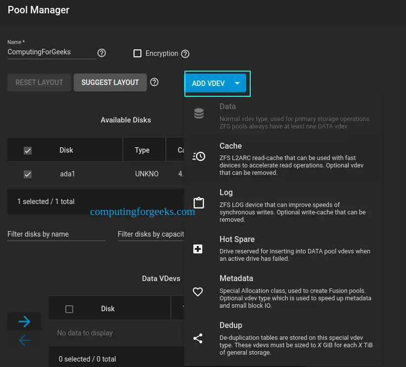How To Install and Configure TrueNAS CORE 13 Storage 17 How To Install and Configure TrueNAS CORE 12 Storage 11