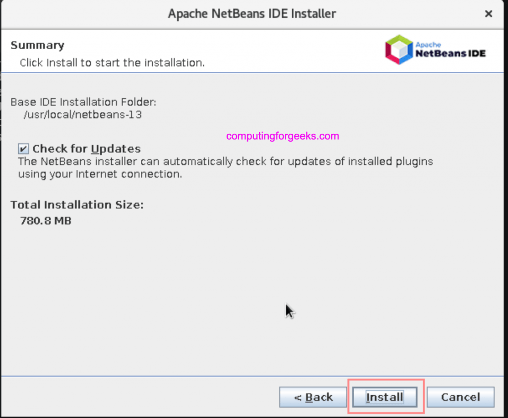 Install Apache NetBeans 13 on CentOS 8 | RHEL 8 | ComputingForGeeks
