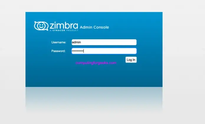 Install Zimbra 9 on CentOS 7 / RHEL 7 / Ubuntu 18.04 5 zimbra admin console