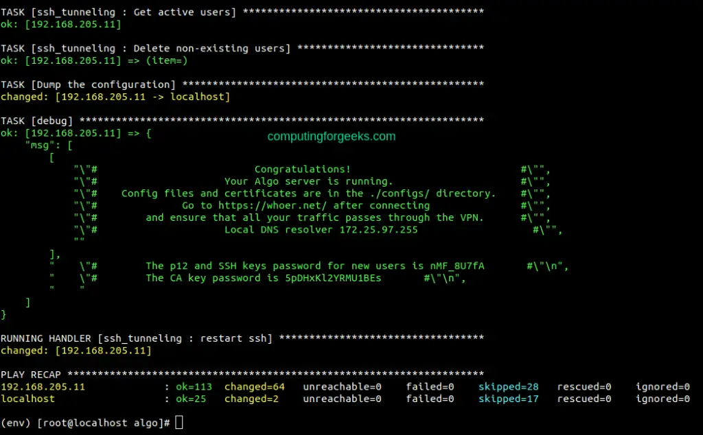 Deploy WireGuard and IPsec VPN Server using Ansible 2 Deploy WireGuard and IPsec VPN Server using Ansible 2