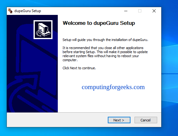 Find File Duplicates using dupeGuru 5