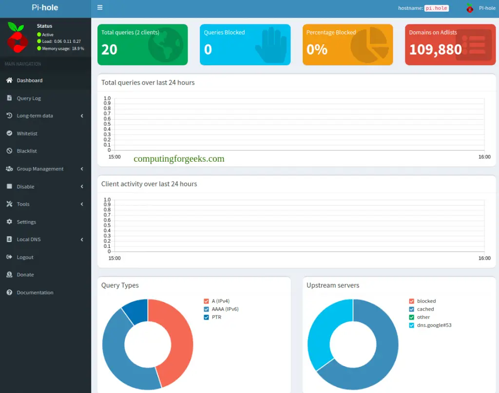 Run Pi-hole in Docker (Easy & Fast) 2 Running Pi hole ad blocking software in Docker Container 4