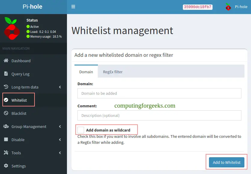 Run Pi-hole in Docker (Easy & Fast) 6 Running Pi hole ad blocking software in Docker Container 5