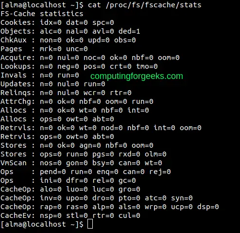 How To Cache NFS Share Data with FS-Cache on Linux 2 Cache NFS Share Data with FS Cache 1 1
