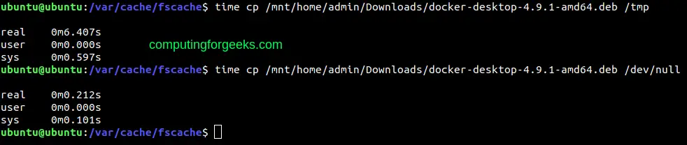 How To Cache NFS Share Data with FS-Cache on Linux | ComputingForGeeks