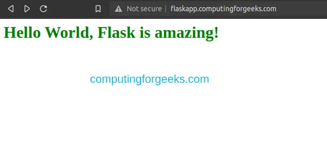 Install Flask with Gunicorn on Rocky Linux 8 / AlmaLinux 8 3 Flask with Gunicorn and Nginx on Rocky LinuxAlmaLinux 2 1