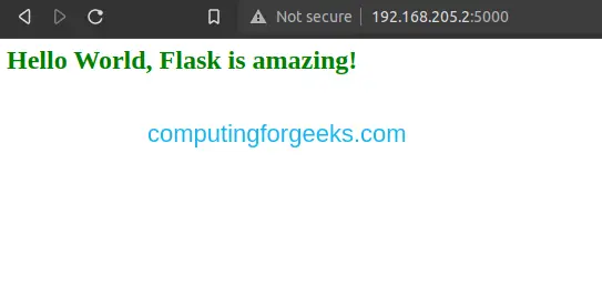 Install Flask with Gunicorn on Rocky Linux 8 / AlmaLinux 8 1 Flask with Gunicorn and Nginx on Rocky