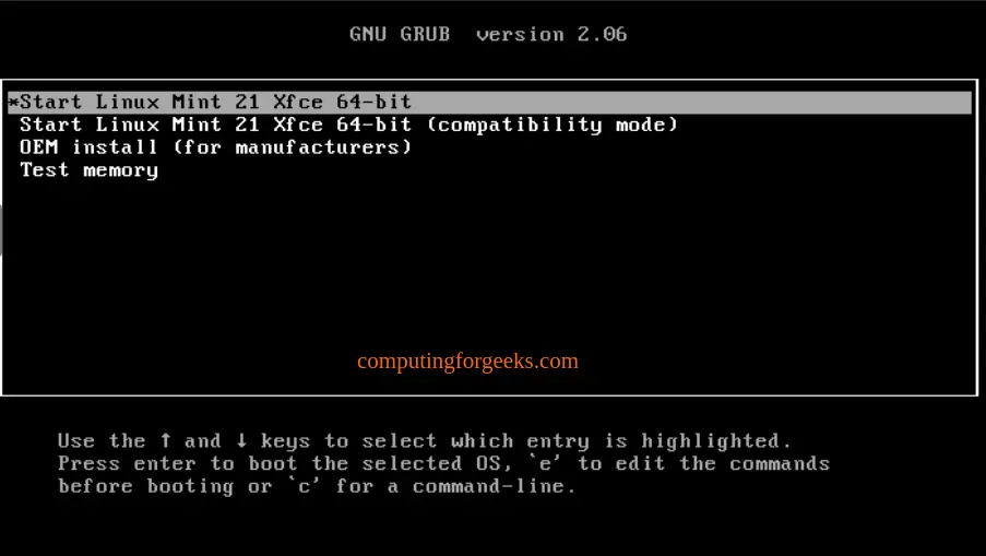 Install Linux Mint 21 - Step by Step With Screenshots 12 Install Linux Mint 21 12