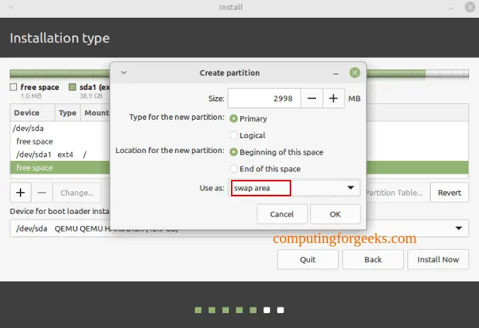 Install Linux Mint 21 - Step by Step With Screenshots 22 Install Linux Mint 21 22