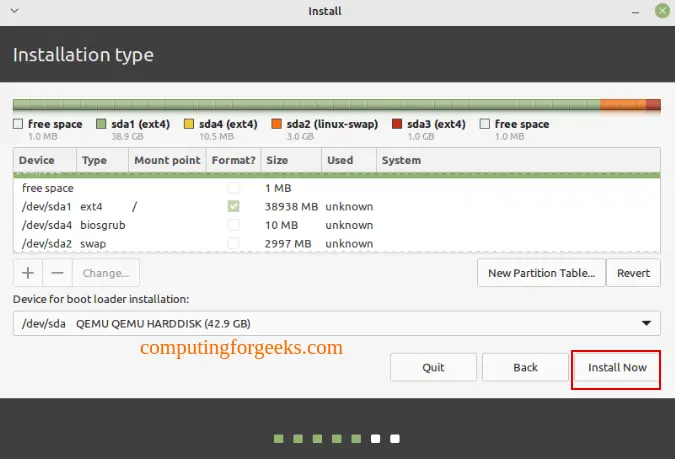 Install Linux Mint 21 - Step by Step With Screenshots 25 Install Linux Mint 21 25