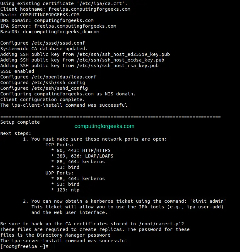 Join Windows System to FreeIPA Realm without Active Directory 3 Join Windows System to FreeIPA Realm
