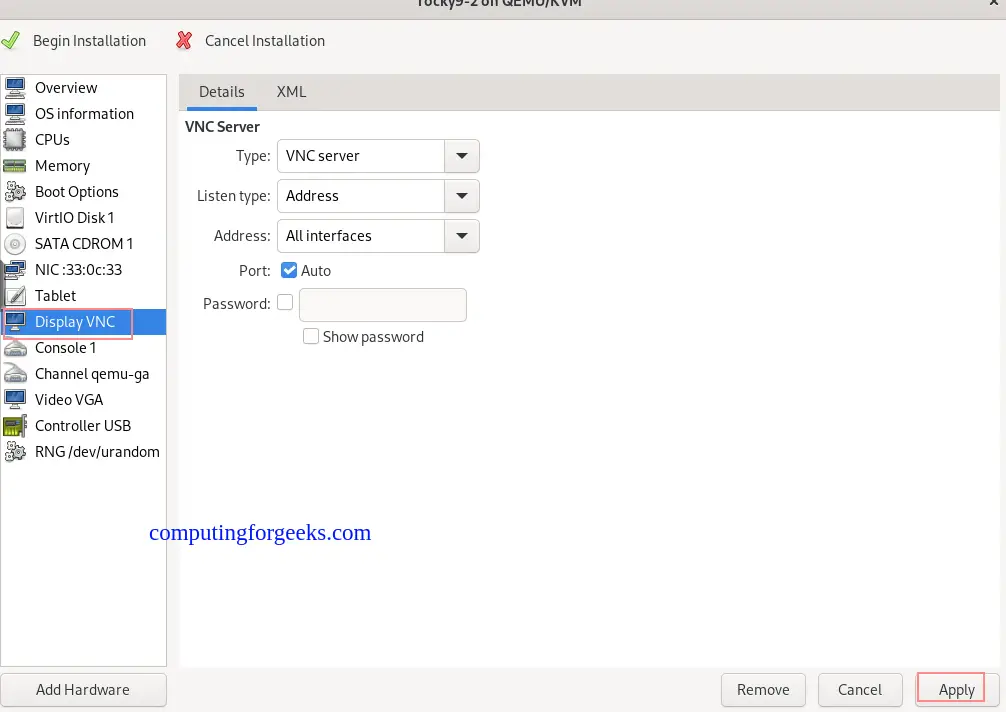 KVM Virtualization on Rocky Linux 9 10