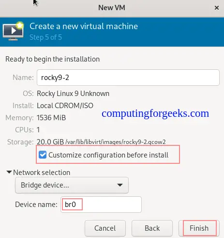 KVM Virtualization on Rocky Linux 9 8