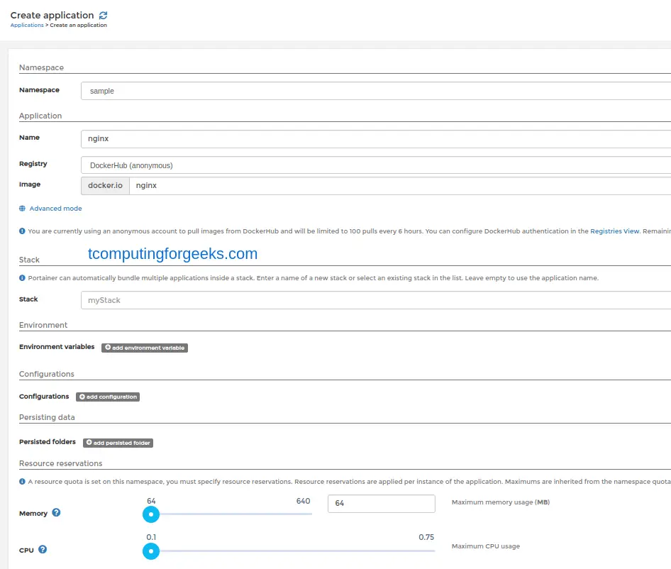 How To Manage Kubernetes Cluster using Portainer Dashboard 13 Kubernetes Cluster using Portainer Web Dashboard 11