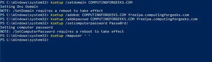 Join Windows System to FreeIPA Realm without Active Directory 15 Screenshot from 2022 07 14 15 45 17