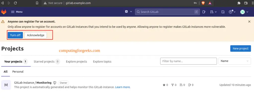 How To Install GitLab on Rocky Linux 9 / AlmaLinux 9 3 GitLab on Rocky Linux 9AlmaLinux 9 2