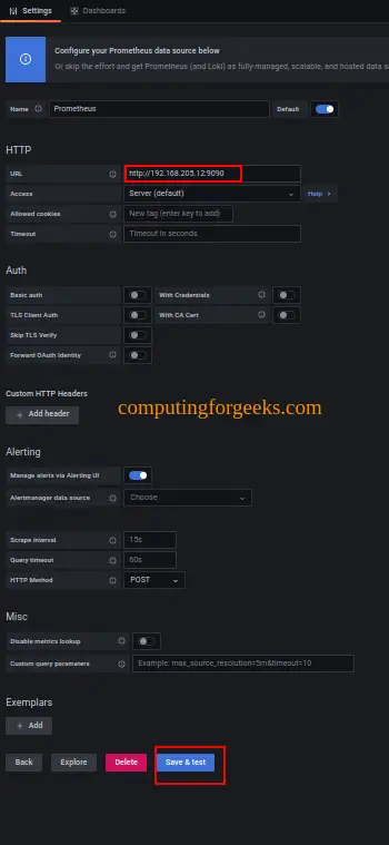 Install Grafana with Prometheus on Rocky Linux 9|AlmaLinux 9 4 Grafana 9 with Prometheus on Rocky Linux AlmaLinux 3