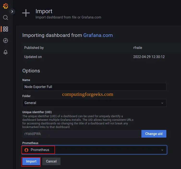Install Grafana with Prometheus on Rocky Linux 9|AlmaLinux 9 8 Grafana 9 with Prometheus on Rocky Linux AlmaLinux 7