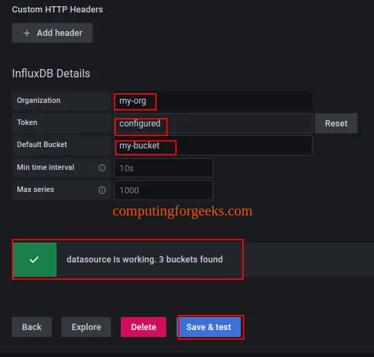 Install InfluxDB 2 and Telegraf on Rocky Linux 9/AlmaLinux 9 10 InfluxDB 2 and Telegraf on Rocky LinuxAlmaLinux 8