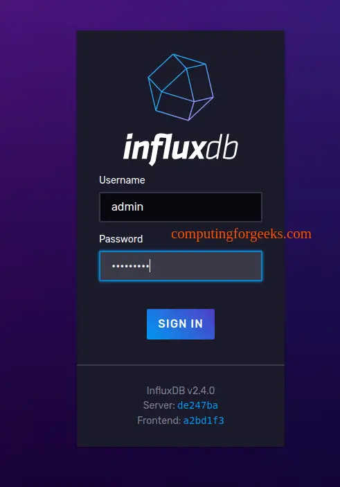 Install InfluxDB 2 and Telegraf on Rocky Linux 9/AlmaLinux 9 2 InfluxDB 2 and Telegraf on Rocky