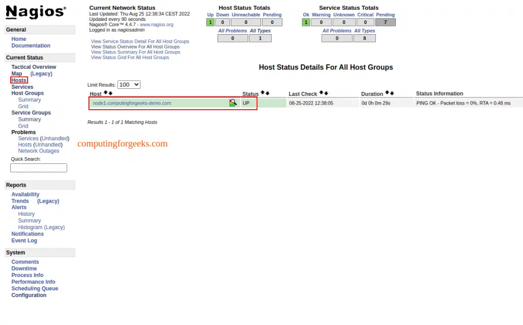Install Nagios Server on Rocky Linux 9 / AlmaLinux 9 7 Nagios Server on Rocky LinuxAlmaLinux 7