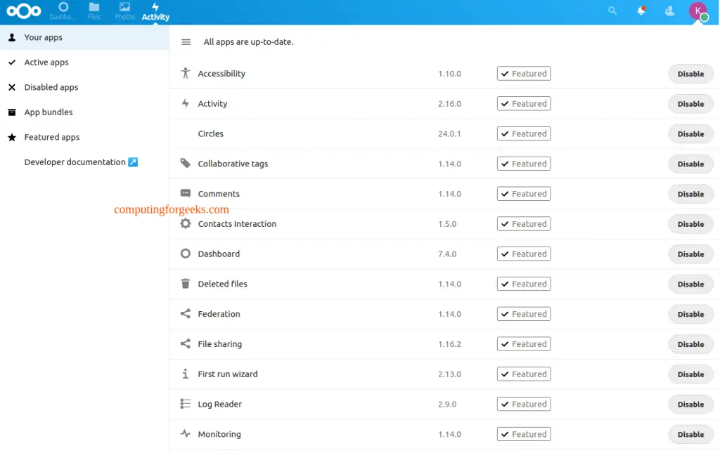 Install Nextcloud / OwnCloud on Rocky Linux 9|AlmaLinux 9 6 NextcloudOwnCloud on Rocky Linux 9AlmaLinux 9 5