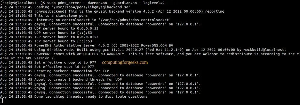 Configure PowerDNS and PowerDNS Admin on Rocky Linux 9|8 1 PowerDNS and PowerDNS Admin on Rocky Linux 98