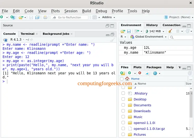Install R and Rstudio on Rocky Linux 9 / AlmaLinux 9 9 R and Rstudio on Rocky Linux 9 AlmaLinux 9 7