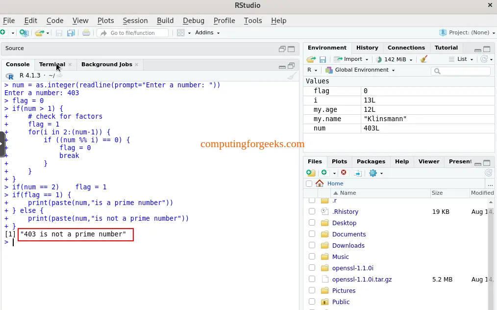 Install R and Rstudio on Rocky Linux 9 / AlmaLinux 9 10 R and Rstudio on Rocky Linux 9 AlmaLinux 9 8