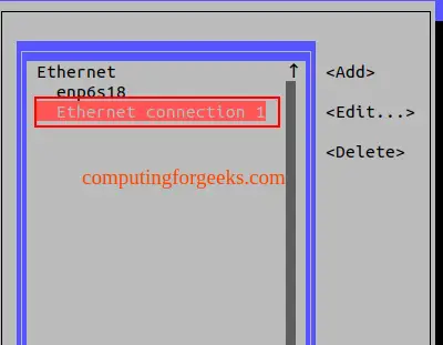 Static IP Address on Rocky Linux AlmaLinux 5