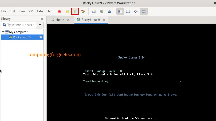 Install VMware Workstation / Player 16 on Rocky Linux 9 14 VMware WorkstationPlayer 16 on Rocky Linux 9 13