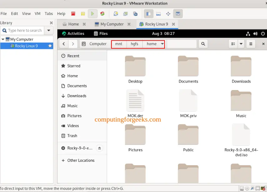 Install VMware Workstation / Player 16 on Rocky Linux 9 17 VMware WorkstationPlayer 16 on Rocky Linux 9 17