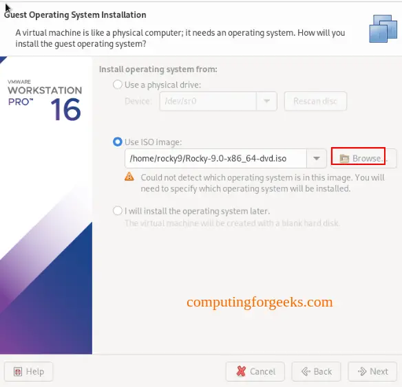 Install VMware Workstation / Player 16 on Rocky Linux 9 6 VMware WorkstationPlayer 16 on Rocky Linux 9 5