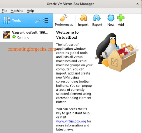 Using Vagrant With VirtualBox / KVM on Rocky Linux 9 2 Vagrant With VirtualBoxKVM on Rocky Linux 9