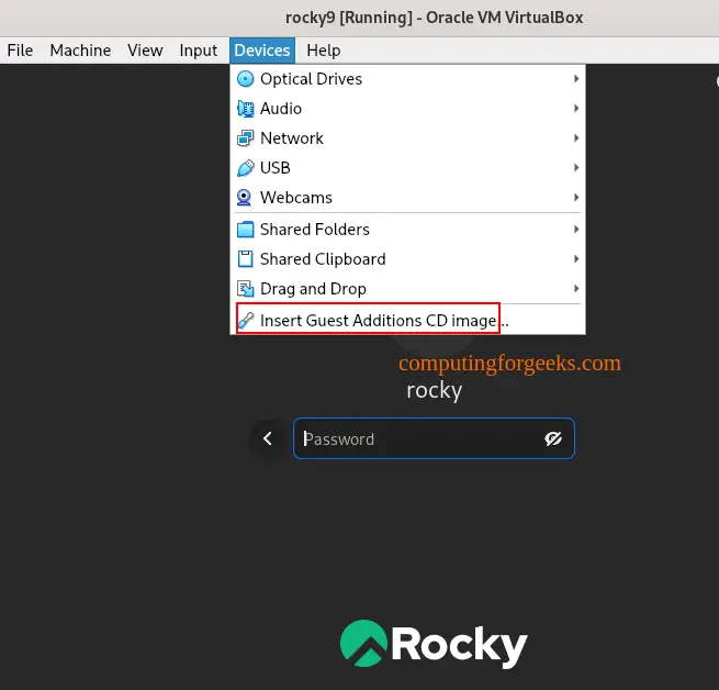 Install VirtualBox Guest Additions on Rocky /AlmaLinux 9 1 VirtualBox guest additions on Rocky Linux 9
