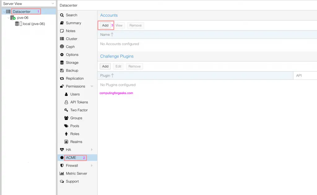 How To Secure Proxmox VE Server With Let's Encrypt SSL 2 proxmox letsencrypt 02 1