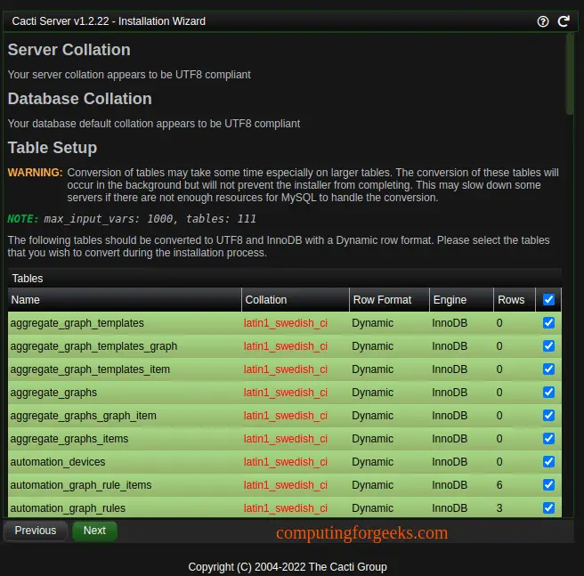 How To Install Cacti on Rocky Linux 9 / AlmaLinux 9 12 Cacti Server on Rocky Linux 9AlmaLinux 9 11