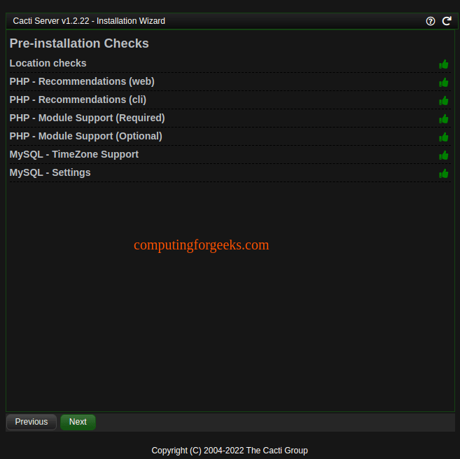 How To Install Cacti on Rocky Linux 9 / AlmaLinux 9 5 Cacti Server on Rocky Linux 9AlmaLinux 9 3