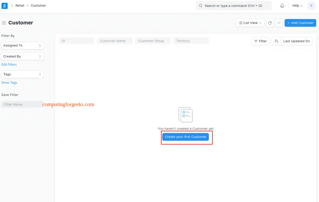 How To Run ERPNext ERP System in Docker Containers 13 ERPNext ERP System in Docker Containers 12