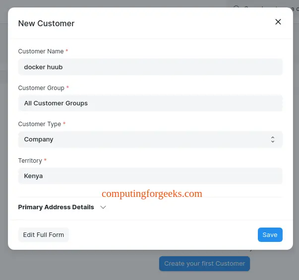 How To Run ERPNext ERP System in Docker Containers 14 ERPNext ERP System in Docker Containers 13