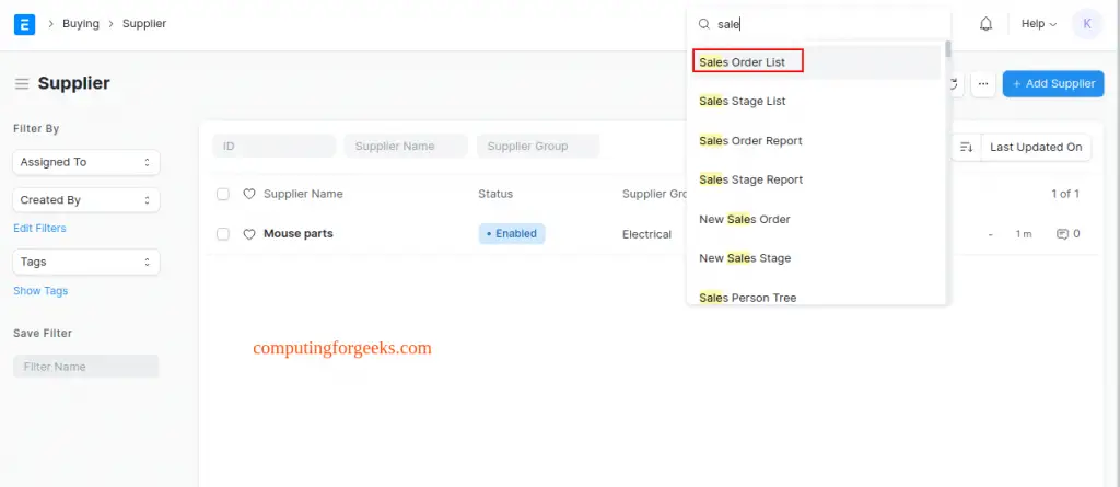 How To Run ERPNext ERP System in Docker Containers 17 ERPNext ERP System in Docker Containers 16