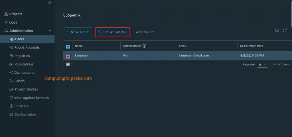 Install Harbor Image Registry on Ubuntu 22.04|20.04 6 Harbor Container Image Registry on Ubuntu 5