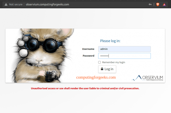 Install Observium Monitoring Tool on Rocky 9 / [Guide]
