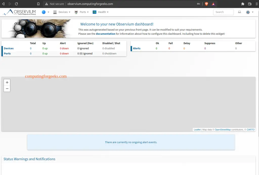 Install Observium Monitoring Tool on Rocky 9 / AlmaLinux 9 3 Observium Monitoring Tool on Rocky LinuxAlmaLinux 2