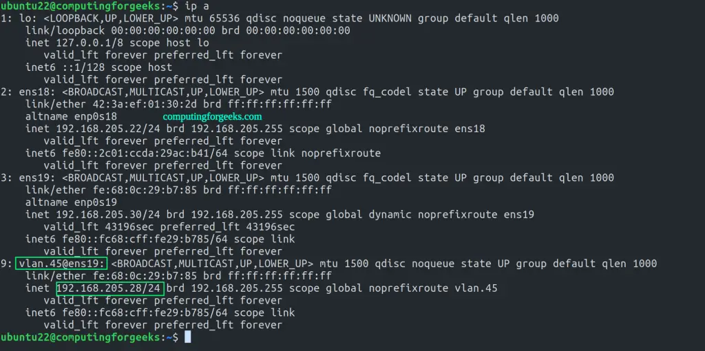 Configuring Linux Bridge / VLAN interface using Netplan on Ubuntu 5 Linux BridgeVLAN interface using Netplan 3