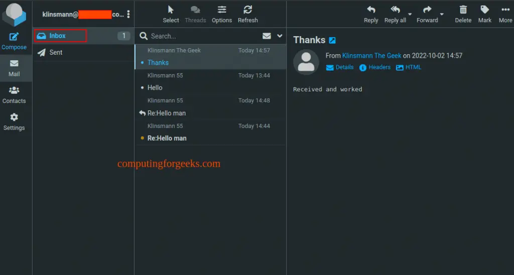 Setup Mail Server on Rock Linux 8 With Postfix, Dovecot, MySQL, and RoundCube 11 Mail Server With Postfix Dovecot MySQL and RoundCube 9